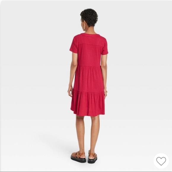 The Flutter Short-Sleeve Knit A-Line Dress from
Knox Rose, XS ,Target - Picture 2 of 7